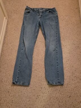 Wrangler Light Blue Straight-Leg Men's Jeans
